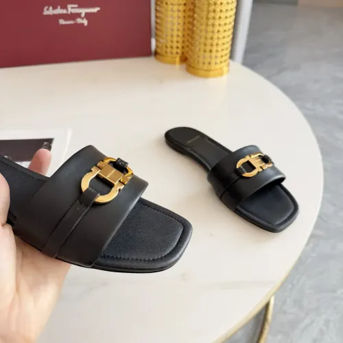Cheap Salvatore Ferragamo Slippers For Women #1409347 Replica Wholesale [$82.00 USD] [ITEM#1409347] on Replica Salvatore Ferragamo Slippers
