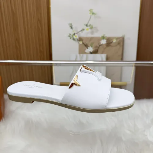 Cheap Louis Vuitton Slippers For Women #1409349 Replica Wholesale [$85.00 USD] [ITEM#1409349] on Replica Louis Vuitton Slippers
