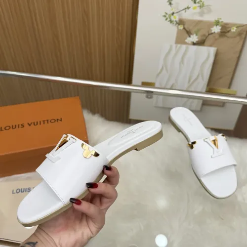 Cheap Louis Vuitton Slippers For Women #1409349 Replica Wholesale [$85.00 USD] [ITEM#1409349] on Replica Louis Vuitton Slippers