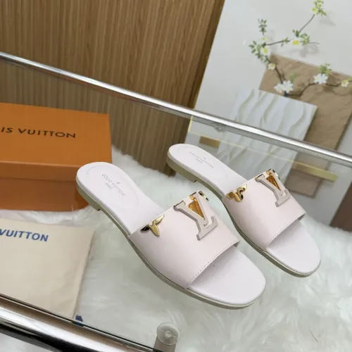 Cheap Louis Vuitton Slippers For Women #1409351 Replica Wholesale [$85.00 USD] [ITEM#1409351] on Replica Louis Vuitton Slippers