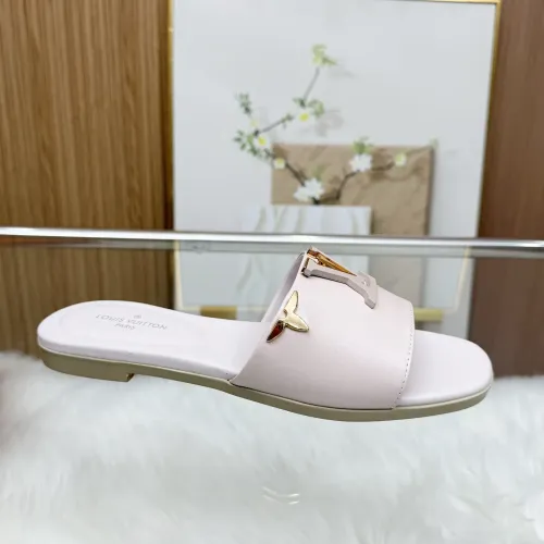 Cheap Louis Vuitton Slippers For Women #1409351 Replica Wholesale [$85.00 USD] [ITEM#1409351] on Replica Louis Vuitton Slippers