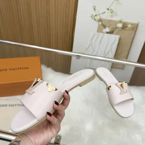 Cheap Louis Vuitton Slippers For Women #1409351 Replica Wholesale [$85.00 USD] [ITEM#1409351] on Replica Louis Vuitton Slippers