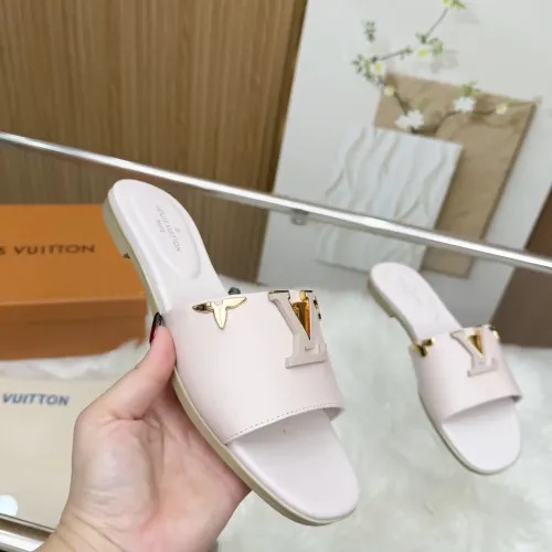 Cheap Louis Vuitton Slippers For Women #1409351 Replica Wholesale [$85.00 USD] [ITEM#1409351] on Replica Louis Vuitton Slippers