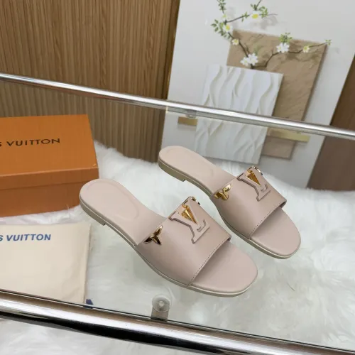 Cheap Louis Vuitton Slippers For Women #1409352 Replica Wholesale [$85.00 USD] [ITEM#1409352] on Replica Louis Vuitton Slippers