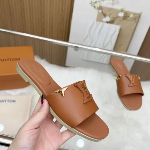 Cheap Louis Vuitton Slippers For Women #1409354 Replica Wholesale [$85.00 USD] [ITEM#1409354] on Replica Louis Vuitton Slippers