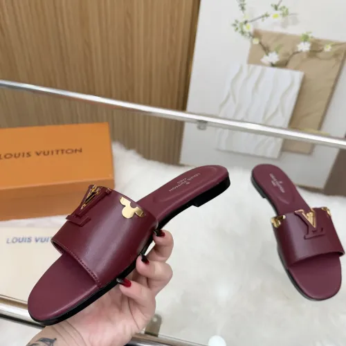 Cheap Louis Vuitton Slippers For Women #1409356 Replica Wholesale [$85.00 USD] [ITEM#1409356] on Replica Louis Vuitton Slippers