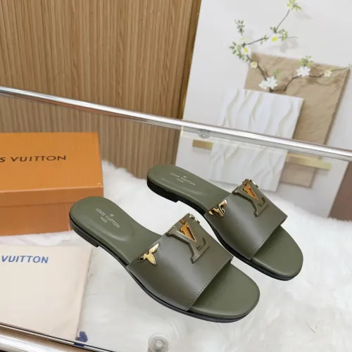 Cheap Louis Vuitton Slippers For Women #1409357 Replica Wholesale [$85.00 USD] [ITEM#1409357] on Replica Louis Vuitton Slippers
