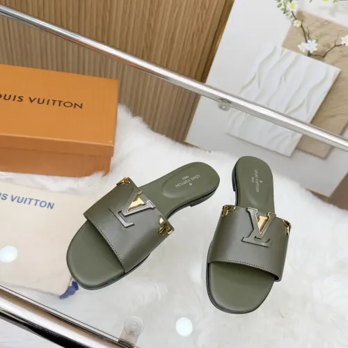 Cheap Louis Vuitton Slippers For Women #1409357 Replica Wholesale [$85.00 USD] [ITEM#1409357] on Replica Louis Vuitton Slippers