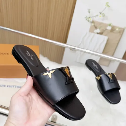 Cheap Louis Vuitton Slippers For Women #1409358 Replica Wholesale [$85.00 USD] [ITEM#1409358] on Replica Louis Vuitton Slippers