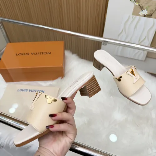 Cheap Louis Vuitton Slippers For Women #1409360 Replica Wholesale [$88.00 USD] [ITEM#1409360] on Replica Louis Vuitton Slippers