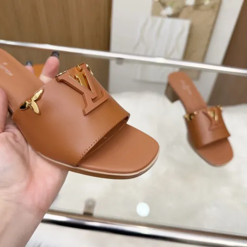 Cheap Louis Vuitton Slippers For Women #1409364 Replica Wholesale [$88.00 USD] [ITEM#1409364] on Replica Louis Vuitton Slippers