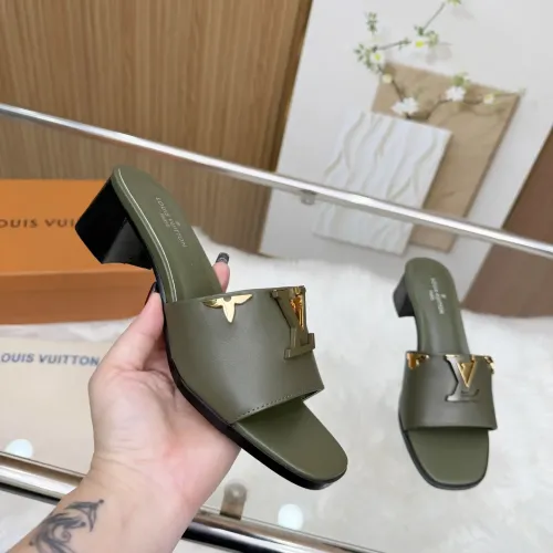 Cheap Louis Vuitton Slippers For Women #1409367 Replica Wholesale [$88.00 USD] [ITEM#1409367] on Replica Louis Vuitton Slippers