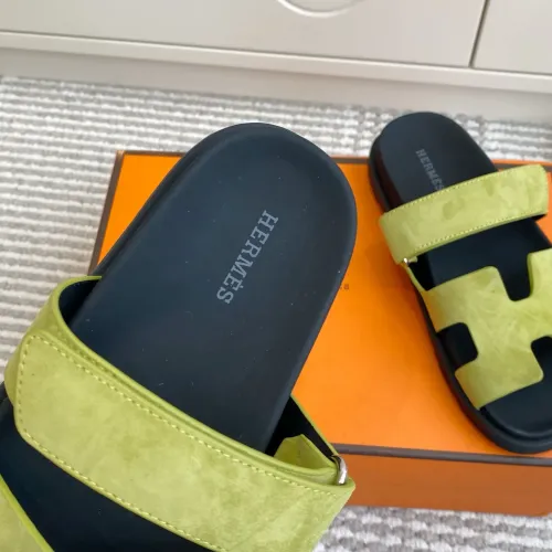 Cheap Hermes Slippers For Men #1409370 Replica Wholesale [$98.00 USD] [ITEM#1409370] on Replica Hermes Slippers
