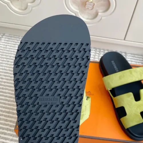 Cheap Hermes Slippers For Men #1409370 Replica Wholesale [$98.00 USD] [ITEM#1409370] on Replica Hermes Slippers