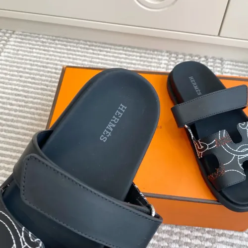 Cheap Hermes Slippers For Men #1409378 Replica Wholesale [$98.00 USD] [ITEM#1409378] on Replica Hermes Slippers