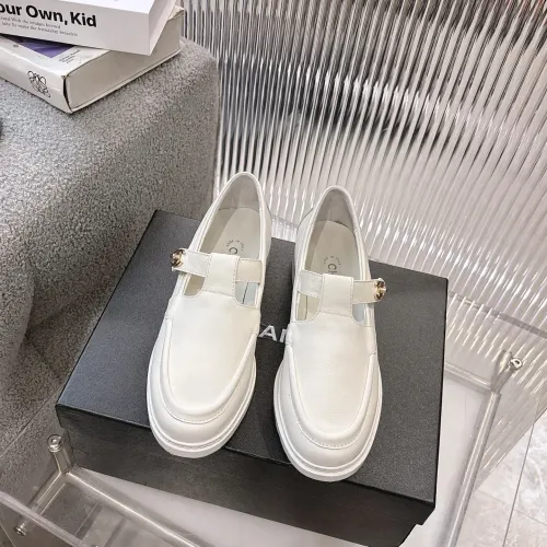 Cheap Chanel Leather Shoes For Women #1409380 Replica Wholesale [$102.00 USD] [ITEM#1409380] on Replica Chanel Leather Shoes