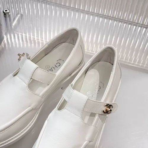 Cheap Chanel Leather Shoes For Women #1409380 Replica Wholesale [$102.00 USD] [ITEM#1409380] on Replica Chanel Leather Shoes
