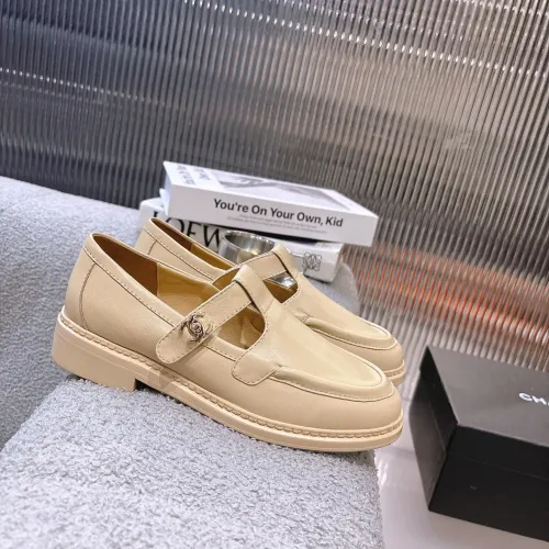 Cheap Chanel Leather Shoes For Women #1409381 Replica Wholesale [$102.00 USD] [ITEM#1409381] on Replica Chanel Leather Shoes