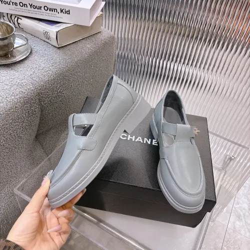 Cheap Chanel Leather Shoes For Women #1409382 Replica Wholesale [$102.00 USD] [ITEM#1409382] on Replica Chanel Leather Shoes