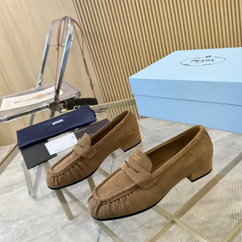 Prada Leather Shoes For Women #1409384