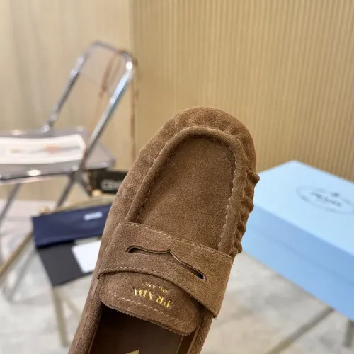 Cheap Prada Leather Shoes For Women #1409385 Replica Wholesale [$102.00 USD] [ITEM#1409385] on Replica Prada Leather Shoes