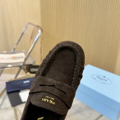 Cheap Prada Leather Shoes For Women #1409386 Replica Wholesale [$102.00 USD] [ITEM#1409386] on Replica Prada Leather Shoes