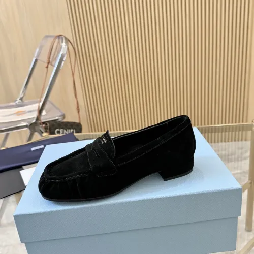 Cheap Prada Leather Shoes For Women #1409387 Replica Wholesale [$102.00 USD] [ITEM#1409387] on Replica Prada Leather Shoes