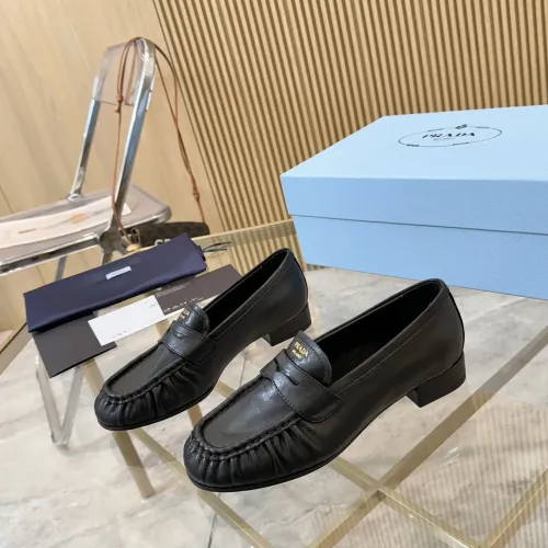 Prada Leather Shoes For Women #1409389