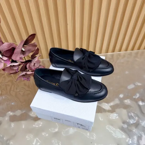 Cheap Christian Dior Leather Shoes For Women #1409392 Replica Wholesale [$115.00 USD] [ITEM#1409392] on Replica Christian Dior Leather Shoes
