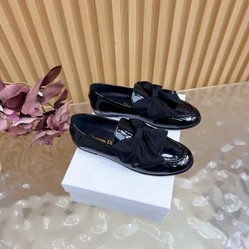 Cheap Christian Dior Leather Shoes For Women #1409393 Replica Wholesale [$115.00 USD] [ITEM#1409393] on Replica Christian Dior Leather Shoes
