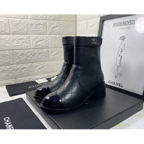 Cheap Chanel Boots For Women #1409401 Replica Wholesale [$118.00 USD] [ITEM#1409401] on Replica Chanel Boots