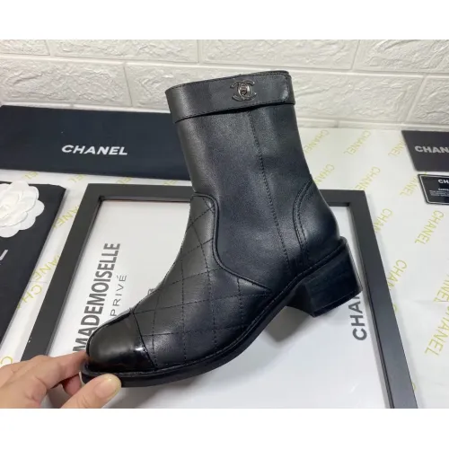 Cheap Chanel Boots For Women #1409401 Replica Wholesale [$118.00 USD] [ITEM#1409401] on Replica Chanel Boots