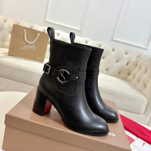Cheap Christian Louboutin Boots For Women #1409402 Replica Wholesale [$115.00 USD] [ITEM#1409402] on Replica Christian Louboutin Boots