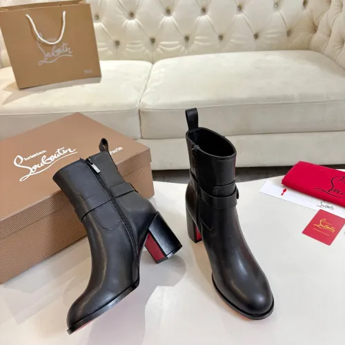 Cheap Christian Louboutin Boots For Women #1409402 Replica Wholesale [$115.00 USD] [ITEM#1409402] on Replica Christian Louboutin Boots