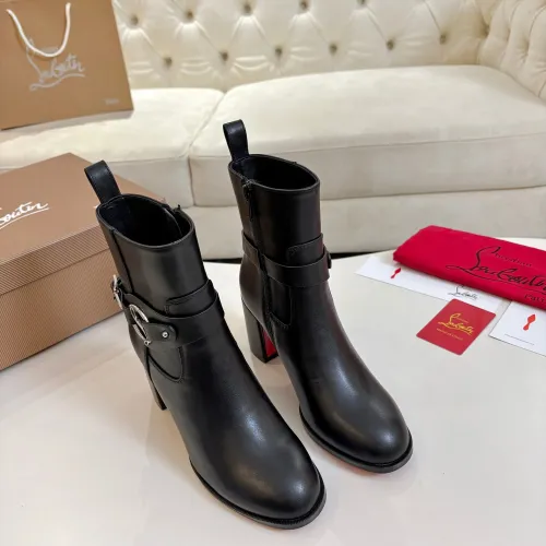 Cheap Christian Louboutin Boots For Women #1409402 Replica Wholesale [$115.00 USD] [ITEM#1409402] on Replica Christian Louboutin Boots