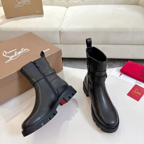Cheap Christian Louboutin Boots For Women #1409403 Replica Wholesale [$115.00 USD] [ITEM#1409403] on Replica Christian Louboutin Boots