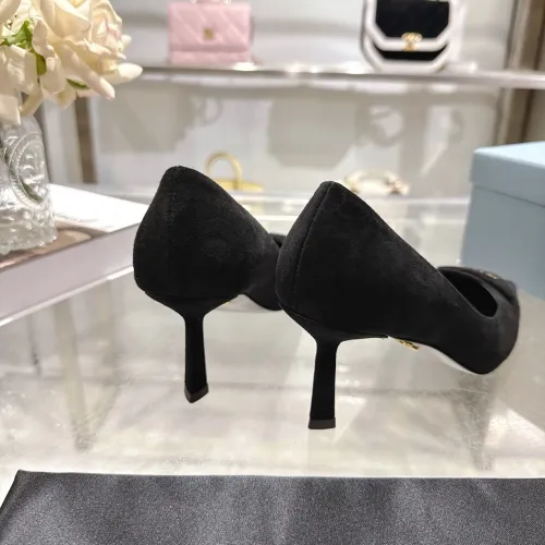 Cheap Prada High-heeled Shoes For Women #1409413 Replica Wholesale [$108.00 USD] [ITEM#1409413] on Replica Prada High-heeled Shoes