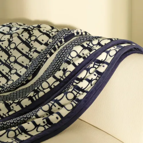 Cheap Christian Dior Blanket #1409421 Replica Wholesale [$64.00 USD] [ITEM#1409421] on Replica Christian Dior Blanket