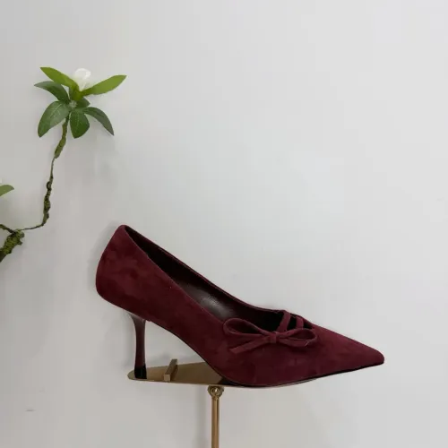 Cheap Prada High-heeled Shoes For Women #1409431 Replica Wholesale [$102.00 USD] [ITEM#1409431] on Replica Prada High-heeled Shoes