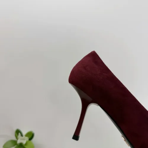 Cheap Prada High-heeled Shoes For Women #1409431 Replica Wholesale [$102.00 USD] [ITEM#1409431] on Replica Prada High-heeled Shoes