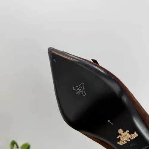 Cheap Prada High-heeled Shoes For Women #1409432 Replica Wholesale [$102.00 USD] [ITEM#1409432] on Replica Prada High-heeled Shoes