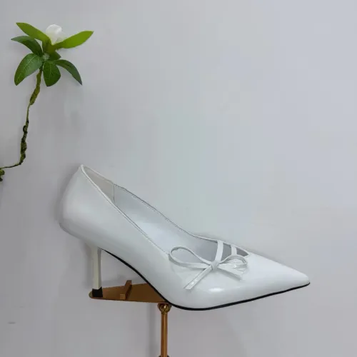 Cheap Prada High-heeled Shoes For Women #1409434 Replica Wholesale [$102.00 USD] [ITEM#1409434] on Replica Prada High-heeled Shoes