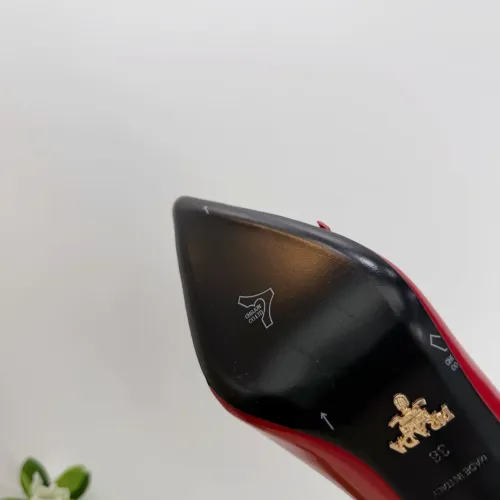 Cheap Prada High-heeled Shoes For Women #1409436 Replica Wholesale [$102.00 USD] [ITEM#1409436] on Replica Prada High-heeled Shoes