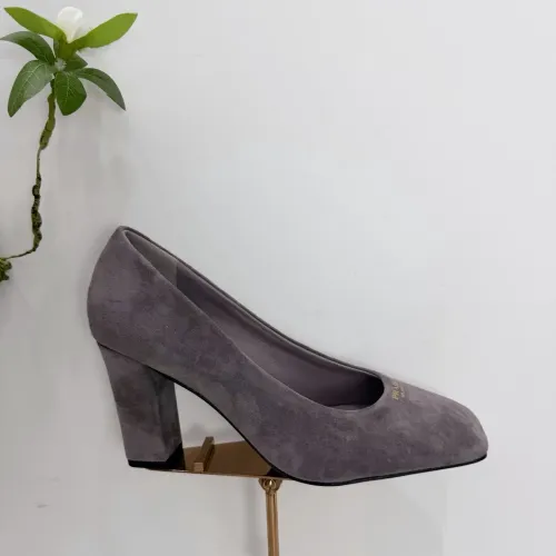 Cheap Prada High-heeled Shoes For Women #1409438 Replica Wholesale [$102.00 USD] [ITEM#1409438] on Replica Prada High-heeled Shoes