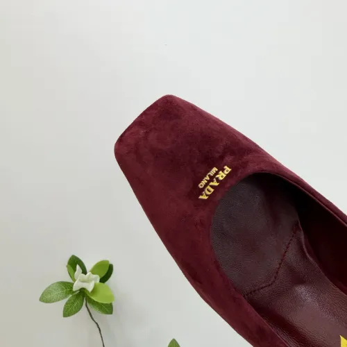 Cheap Prada High-heeled Shoes For Women #1409439 Replica Wholesale [$102.00 USD] [ITEM#1409439] on Replica Prada High-heeled Shoes