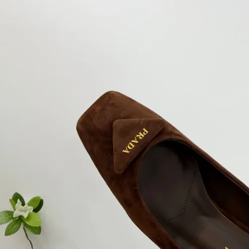 Cheap Prada High-heeled Shoes For Women #1409444 Replica Wholesale [$102.00 USD] [ITEM#1409444] on Replica Prada High-heeled Shoes