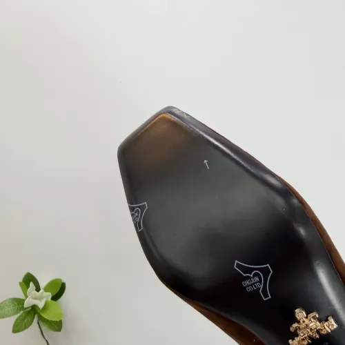 Cheap Prada High-heeled Shoes For Women #1409444 Replica Wholesale [$102.00 USD] [ITEM#1409444] on Replica Prada High-heeled Shoes