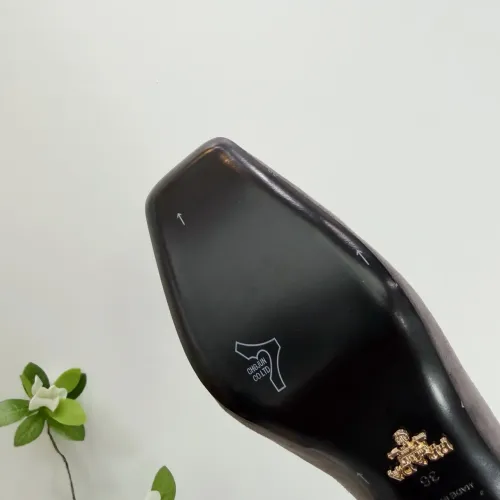 Cheap Prada High-heeled Shoes For Women #1409446 Replica Wholesale [$102.00 USD] [ITEM#1409446] on Replica Prada High-heeled Shoes