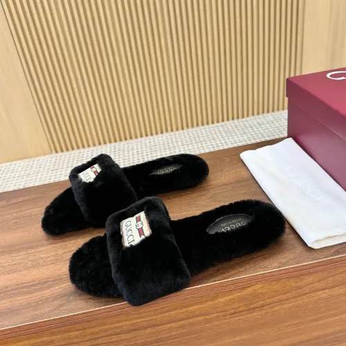 Cheap Gucci Slippers For Women #1409483 Replica Wholesale [$88.00 USD] [ITEM#1409483] on Replica Gucci Slippers