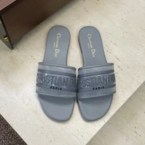 Cheap Christian Dior Slippers For Women #1409487 Replica Wholesale [$72.00 USD] [ITEM#1409487] on Replica Christian Dior Slippers
